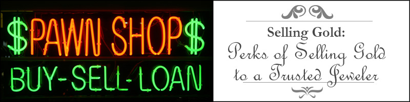 buy sell pawn shop in neon orange & green lights